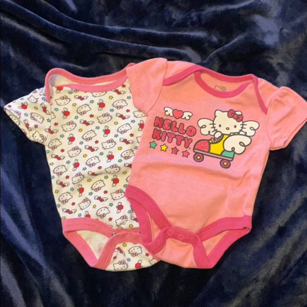 Hello Kitty Pink Onesies